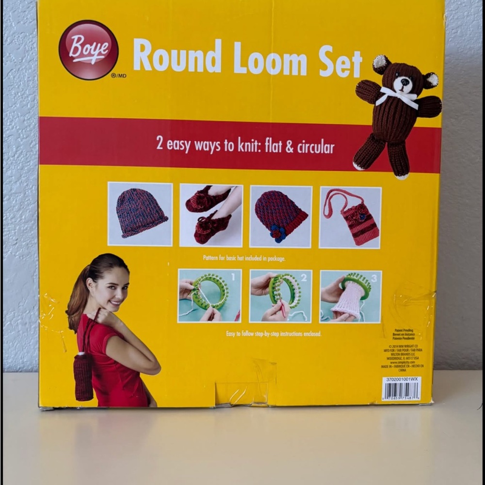 Boye Round Loom Set - Multicolor - Picture 2 of 2